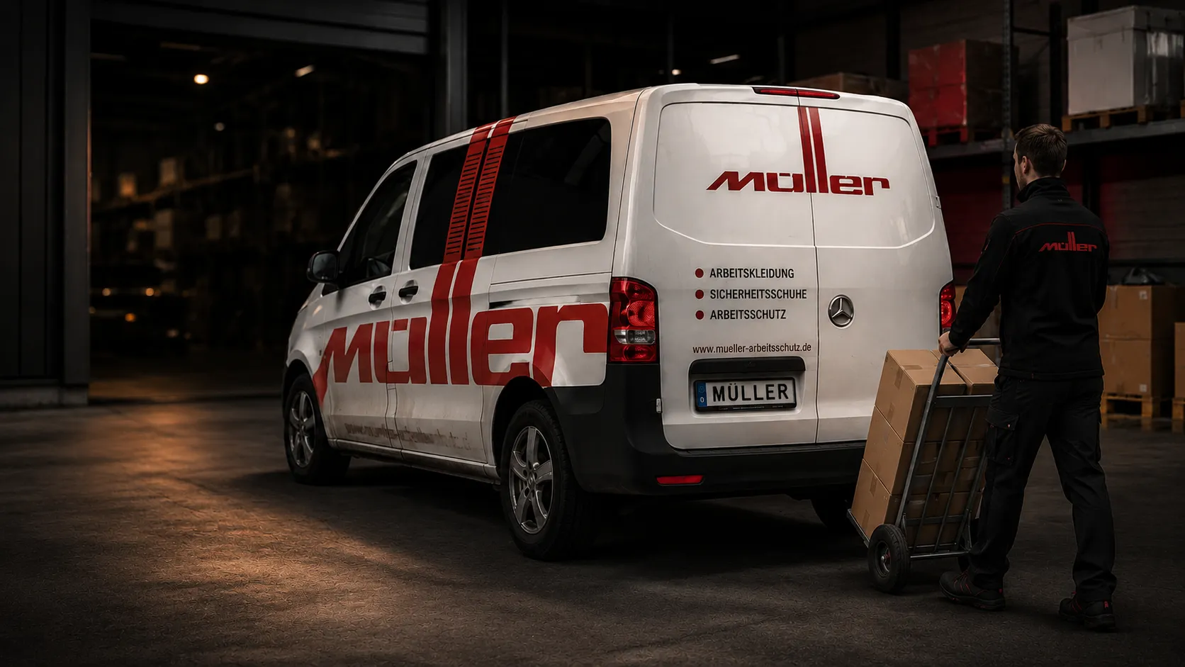 Lieferung und Service bei Müller Arbeitsschutz