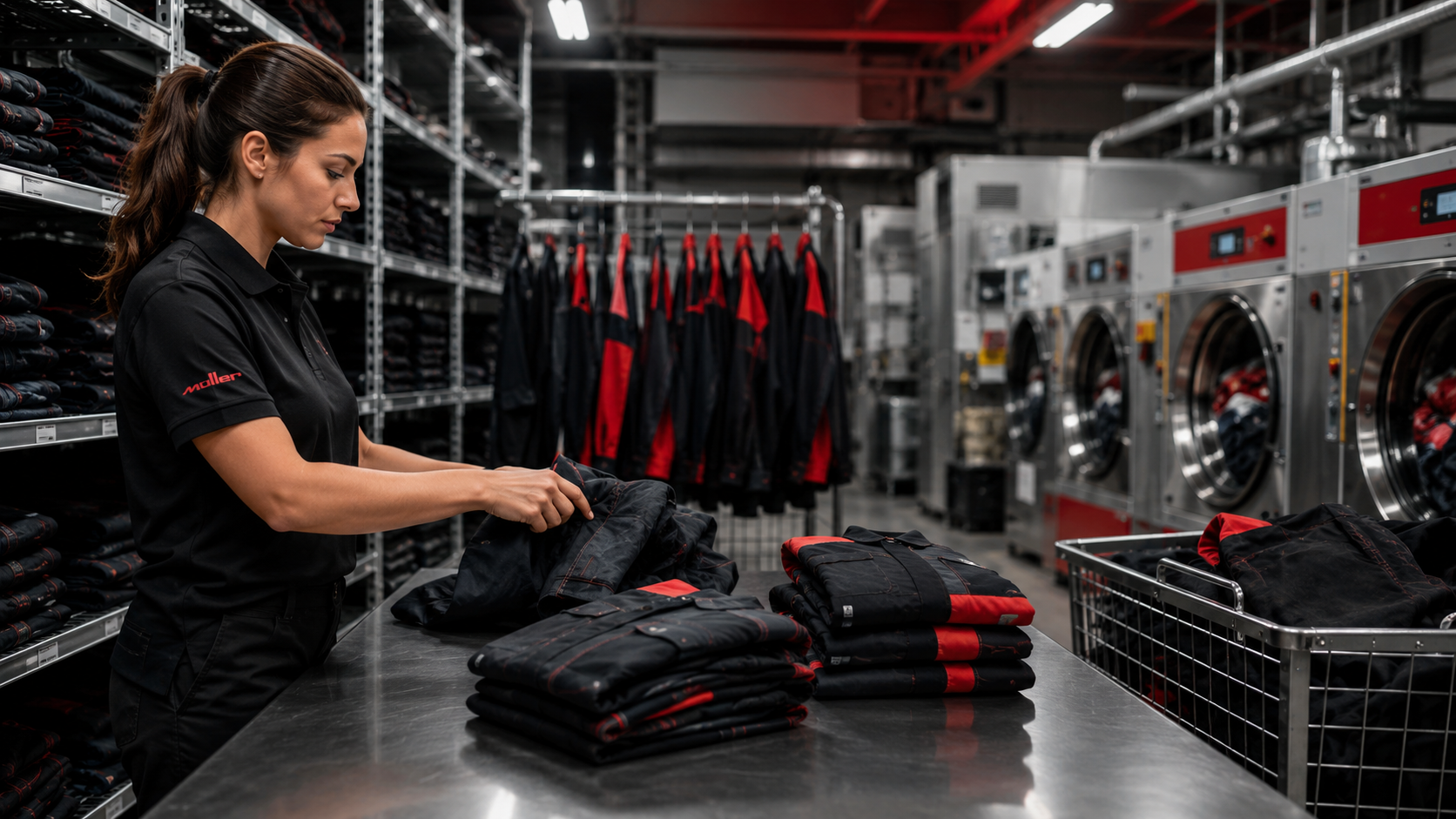 Wäscheservice für Arbeitskleidung